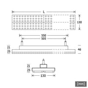 LTS Licht&Leuchten - Pendelleuchte LED-Stromschienenleuchte LUZ-P22 106 #666629 830, DALI, ws