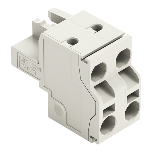 WAGO - Kabelsteckverbinder für Leiterplattensteckverbinder 2-Leiter-Federleiste 721-2202/026-000 CAGECLAMP,2,5mm²,lgr − 100 Stück
