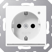 Jung - Steckdose SCHUKO-Steckdose 16A 250V A 1520-O WW LNW LED-Orient.licht ws