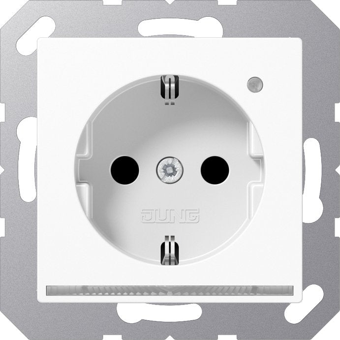 Jung - Steckdose SCHUKO-Steckdose 16A 250V A 1520-O WW LNW LED-Orient.licht ws