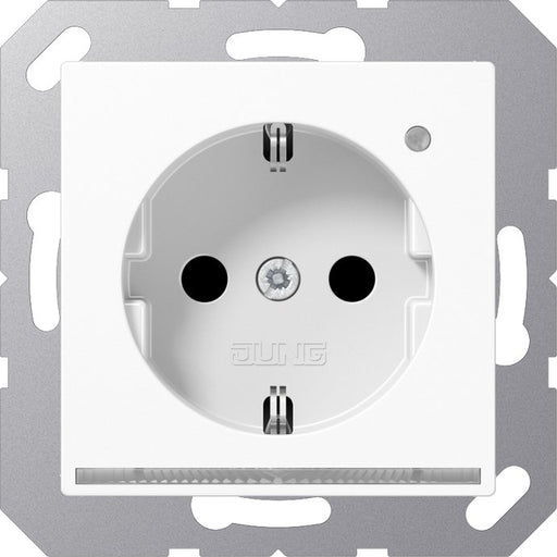 Jung - Steckdose SCHUKO-Steckdose 16A 250V A 1520-O WW LNW LED-Orient.licht ws