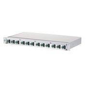 Metz Connect - Patchpanel LWL LWL-Patchfeld OpDAT PA 1502257712-E 12xLC-D OM3 bestückt