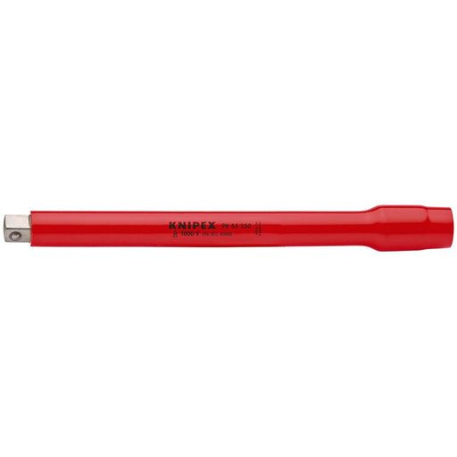 Knipex - Verlängerung für Steckschlüssel-Einsätze, Steckschlüssel, Knarren Verlängerung 98 45 250 250mm