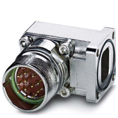 Phoenix Contact - Rundsteckverbinder, Einbau (ohne Leitung) Gerätesteckverbinder RF-12P2S8AA200 Vorderwand − 10 Stück