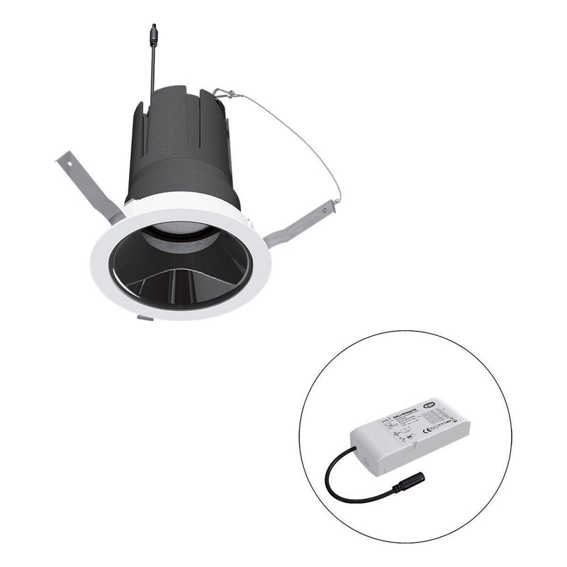 EVN Lichttechnik - Downlight/Strahler/Flutlicht LED-Einbauleuchte modular F01R09SM2540L15D Konfigurationstype