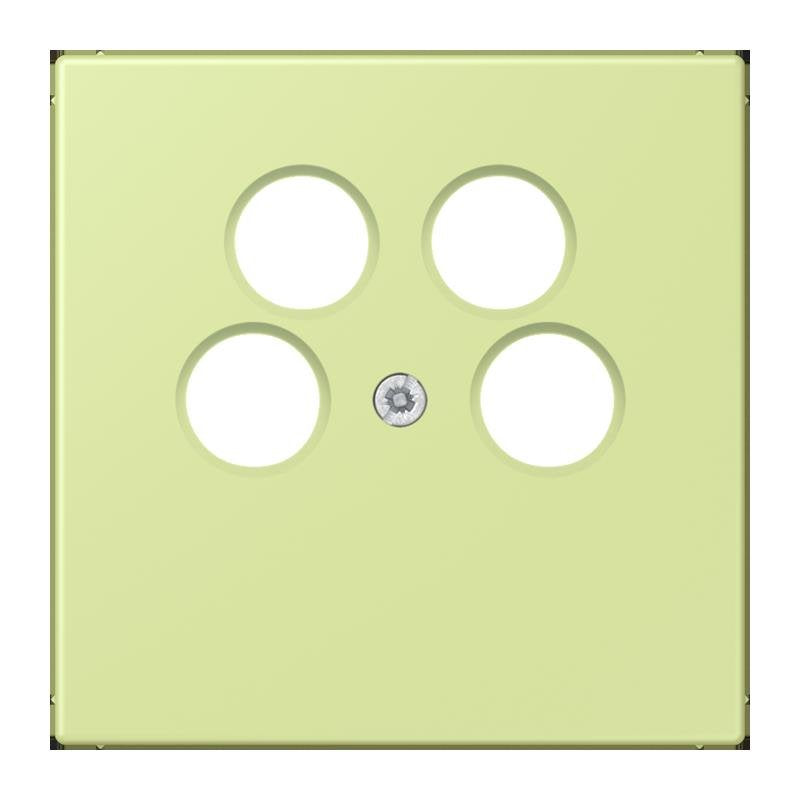 Jung - Einsatz/Abdeckung für Kommunikationstechnik Abdeckung für SAT-TV LC 990-4 SAT2 222
