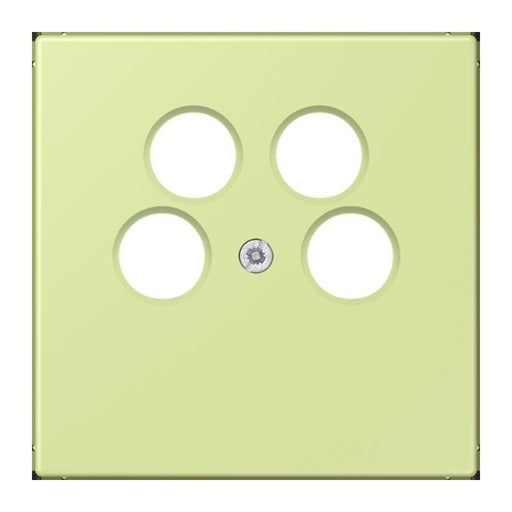 Jung - Einsatz/Abdeckung für Kommunikationstechnik Abdeckung für SAT-TV LC 990-4 SAT2 222