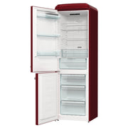 Gorenje - Kühl-/Gefrierkombination Kühl/Gefrierkombi ONRK 619 DR-L burgun Retrodesign