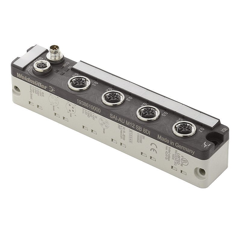 Weidmüller - Feldbus, Dez. Peripherie - Funktions-/Technologie-Modul Sensor Aktor Verteiler SAI-AU M12 SB 8DI