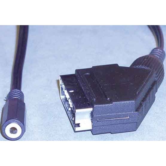 E+P Elektrik - Konfektioniertes A/V-Kabel Scart-Adapter VC 156 0,1m
