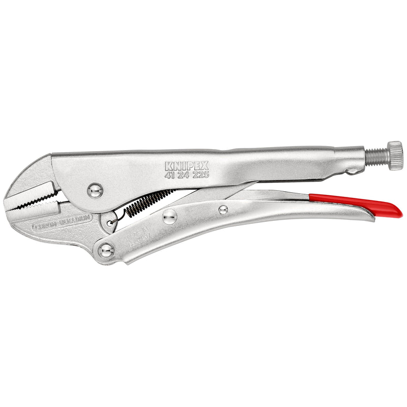 Knipex - Gripzange 41 24 225 vernickelt, 225mm