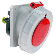 Bals Elektrotech - CEE-Anbausteckdose (IEC 60309) Anbausteckdose geneigt 32A 12926 4p 400V 6h IP67