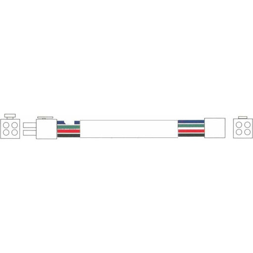 Scharnberger+Hasenbein - Elektrisches Zubehör/Ersatzteile für Leuchten Anschlussleitung 1000mm 55011 4x0,5qmm sw