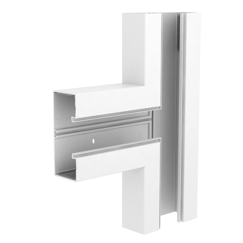 OBO Bettermann - T-Stück für Geräteeinbaukanal T-Stück GKH-T70170RW halogenfrei, RAL9010