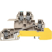Weidmüller - Installations-Etagenklemme Verteilerklemme WDL 2.5/S/N/L/PE 84,5x6,1x49mm