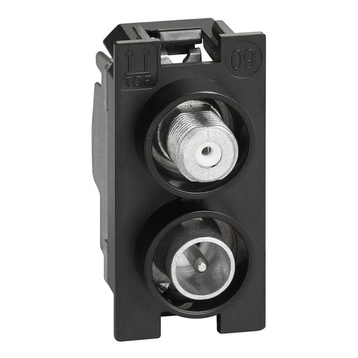 Legrand (BT) - Antennensteckdose Einsatz K4214D 1-moduliger