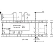 Schmersal - Gerät zur Überwachung von sicherheitsgerichteten Stromkreisen Sichere Signalverarbeitung SRB031MC-24V-0,7S