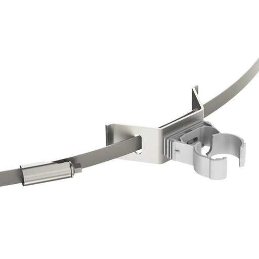 OBO Bettermann - Leitungshalter für Blitzschutz Leitungshalter isCon HS 26 PA D=26mm − 10 Stück