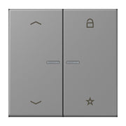 Jung - Bedienelement intelligent eNet Taster Universal 1f. FM LC 1701 P 203