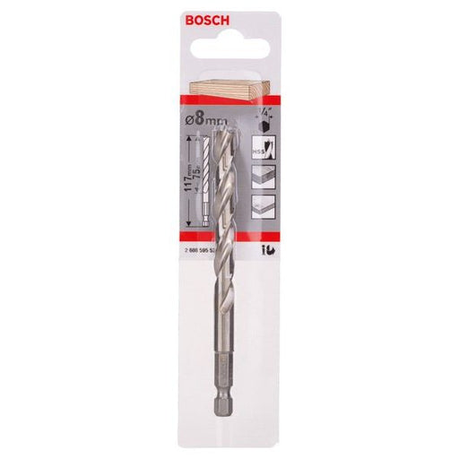 Bosch - Bohrer Holzspiralbohrer mit 2608595523 1/4-Zoll