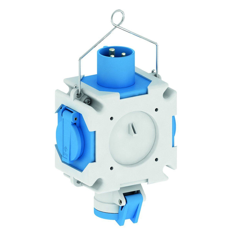 Bals Elektrotech - CEE-Steckdosen-Kombination (IEC 60309) Kreuzverteiler IP44 54655