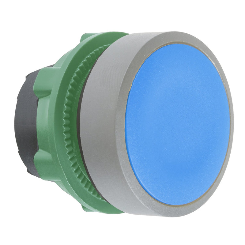 Schneider Electric - Frontelement für Drucktaster Drucktaster, Front ZB5AH06C0 blau, 22mm, in grau