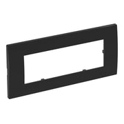 OBO Bettermann - Abdeckrahmen AR45-F3 SWGR 3fach 84x185mm sw-gr