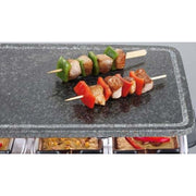 Severin - Raclette Raclette-Grill RG 2374 eds-geb/sw m.Naturgrillstein