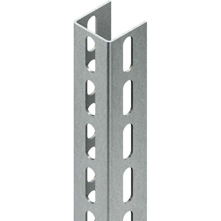 Niedax - Stiel/Profilschiene U-Profil U 5050/400 E5L 50x50x400mm