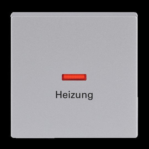 Busch-Jaeger - Abdeckung/Bedienelement für Installationsschalterprogramme Wippe alusi 1789 H-83 Heizung-Notschalter