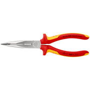Knipex - Flachzange Flachrundzange 26 200 mit Schneide, 200mm