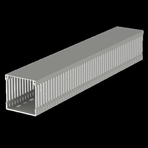Unex - Verdrahtungskanal gr 80.80.77 RAL7030 80x80 − 2 Meter