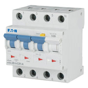 Eaton - Kombination FI-Schalter/Leitungsschutzschalter FI/LS Kombination mRB4-20/3N/C/01-A 20A 100mA