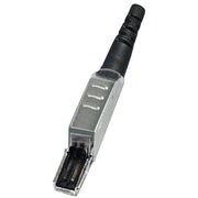 Dätwyler IT Infra - Modularer Steckverbinder Unilan PS-Datenstecker 1P 1411985 geschirmt schwarz