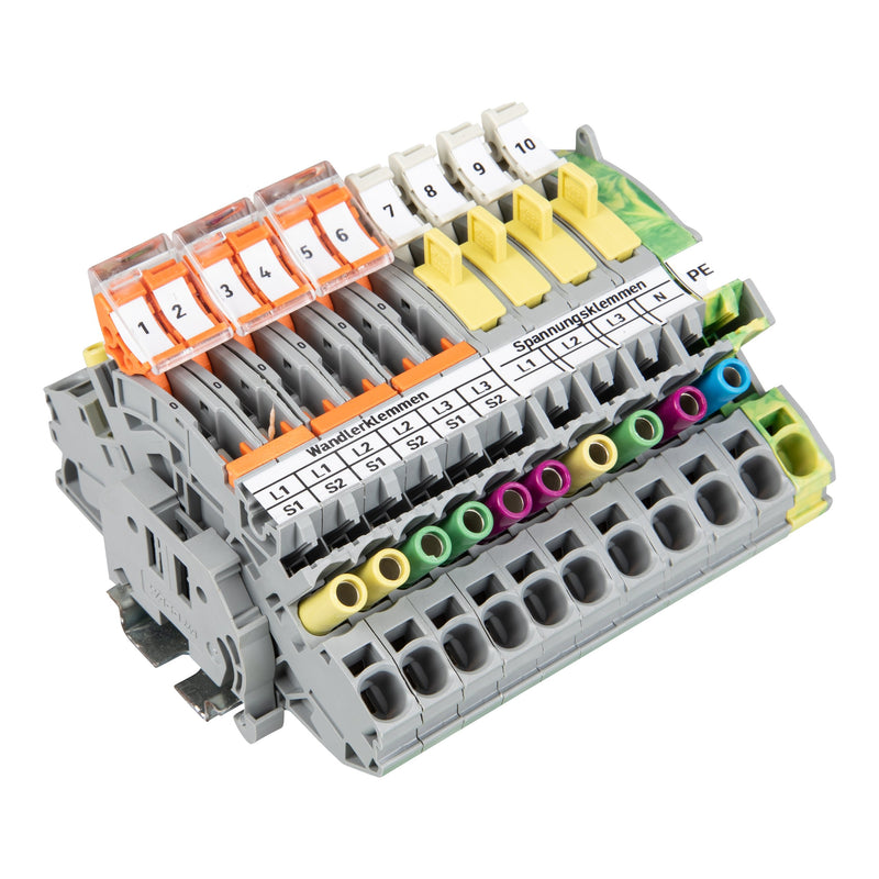 WAGO GmbH & Co. KG - Trenn- und Messtrenn-Reihenklemme Stromwandlerklemmenblock 821-202