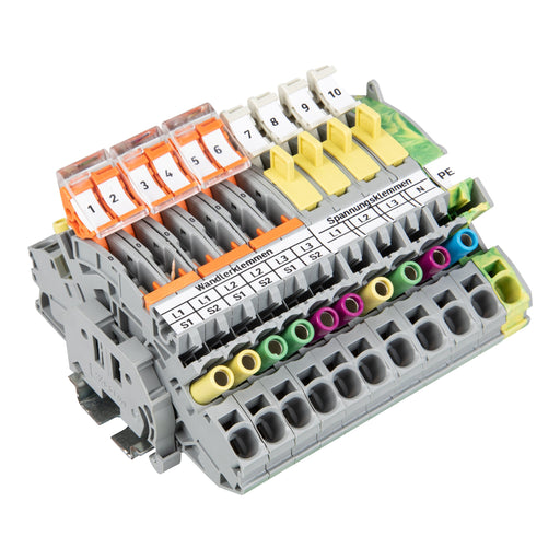 WAGO - Trenn- und Messtrenn-Reihenklemme Stromwandlerklemmenblock 821-202
