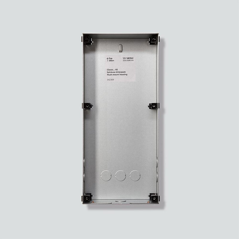 Siedle&Söhne - Montageelement für Türstation Unterputzgehäuse GU CL 06-0 Classic