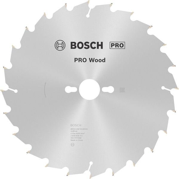 Bosch - Kreissägeblatt PRO Wood Kreissägeblatt, 2608838412 254 x 2,8 x 30 mm