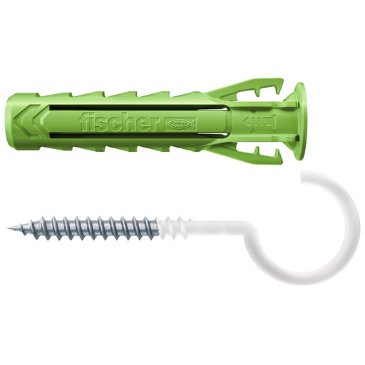 Fischer Deutschl - Allzweckdübel Dübel SX Plus SXPl.6x30RHNK(VE4) Green