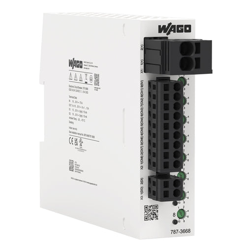 WAGO - Stromüberwachungsgerät Elektron. Schutzschalter 787-3668 DC 24 V