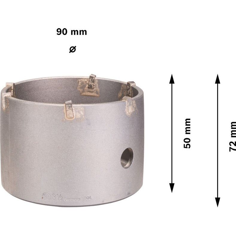 Bosch - Bohrkrone PRO SDS plus-5 Bohrkrone, 2608550615 90 x 50 x 72 mm
