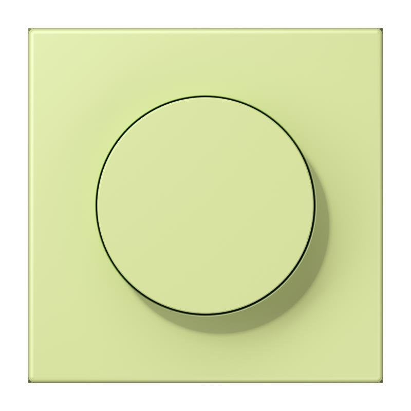 Jung - Abdeckung/Bedienelement für Installationsschalterprogramme Abdeckung mit Drehknopf LC 1740 222 vert jaune clair