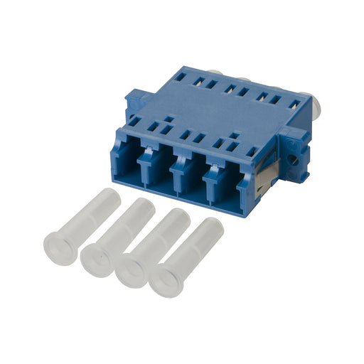 Metz Connect - LWL-Kupplung LC 4-fach 15090071-I SM blau