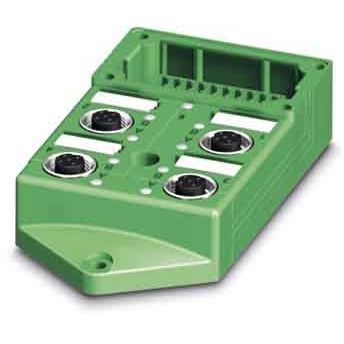 Phoenix Contact - Passiver Sensor-/Aktor-Verteiler (ohne Leitung) Sensor-/Aktor-Box SACB-4/ 4-L-C GG SCO -Grundgehäuse
