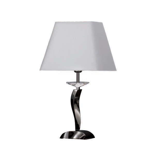 Brumberg Leuchten - Tischleuchte Girata 00829061 1Lp. E27/60W sw-chr