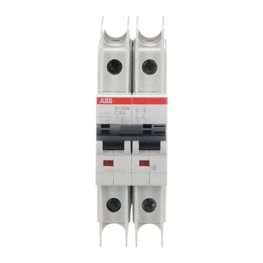 ABB Stotz S&J - Leitungsschutzschalter Sicherungsautomat SU202M-C8 10kA, 8A, 2P
