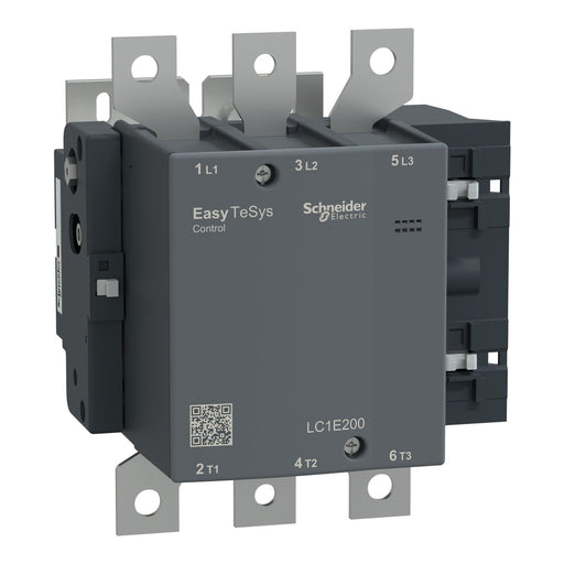 Schneider Electric - Leistungsschütz zum Schalten von Wechselstrom Leistungsschütz Easy TeSys LC1E200N5 3P 200A 415VAC 50Hz