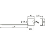 DEHN - Überspannungsableiter für Energietechnik/Stromversorgung Überspannungs-Ableiter DCOR L 1P 275 Typ 2 DEHNcord