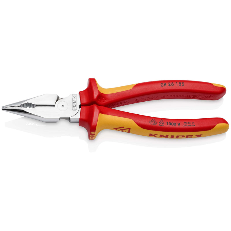 Knipex - Kombizange Spitzkombizange 08 26 185 VDE geprüft