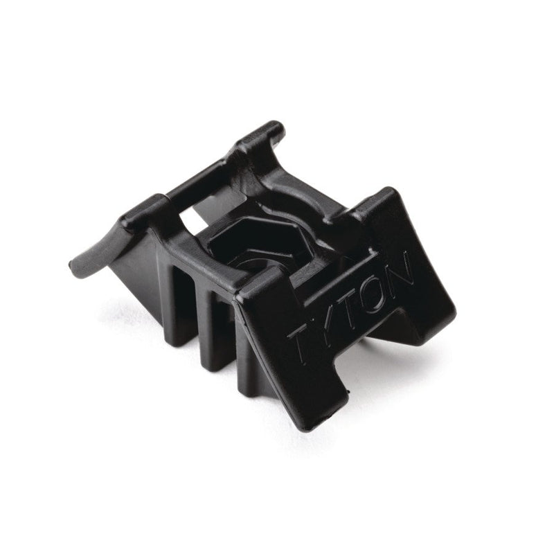 HellermannTyton - Befestigungssockel und -element für Kabelbinder 2-Wege-Abstandhalter S2HM25-PA66-BK schwarz − 500 Stück
